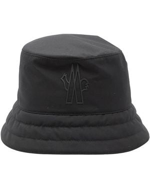 Moncler Logo Bucket Hat - Black