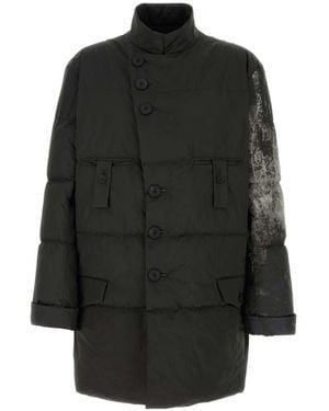Yohji Yamamoto Mock Collar Jacket - Black