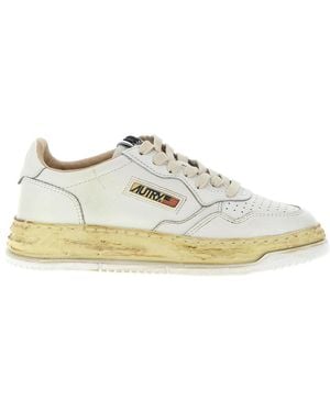 Autry Leather Sneakers - White