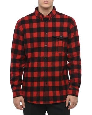 DSquared² Oversized Check Shirt - Red