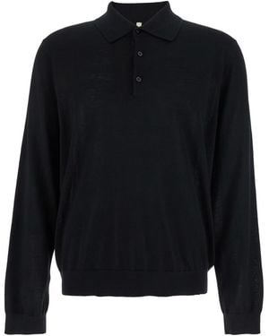 sunflower Shirt Collar Polos - Blue