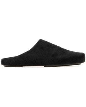 Uma Wang Slip-On Slippers - Black