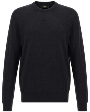 Fendi Wool Sweater - Blue