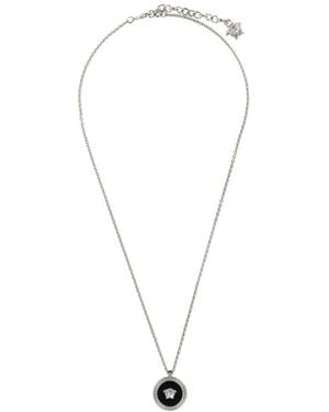 Versace Medusa Pendant Necklace - Metallic