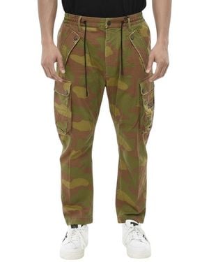 DSquared² Regular Cargo Pants - Green