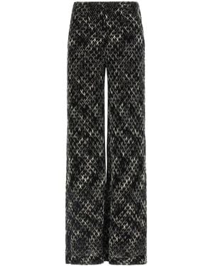 Missoni Flamed Lace Pants - Black