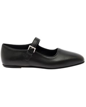 The Row Ava Ballet Flats - Black