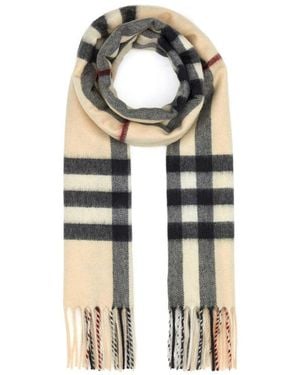 Burberry Off Reversible Scarf - White