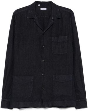 Boglioli Shirt With Pocket - Black