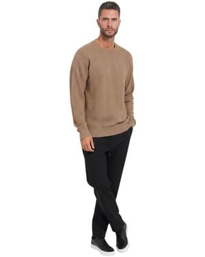HUGO Crew Neck Sweater - Natural