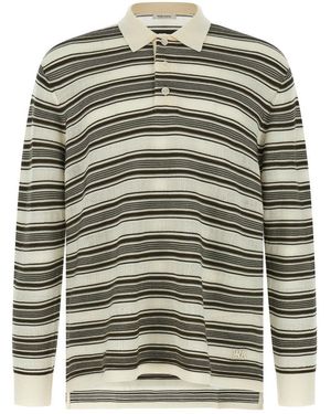 Wales Bonner 'Samuel' Polo Shirt - Grey