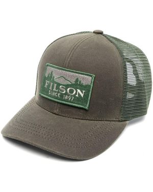 Filson Logo Baseball Cap - Gray