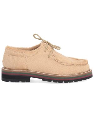 The Bekk Suede Dress Shoes - Natural