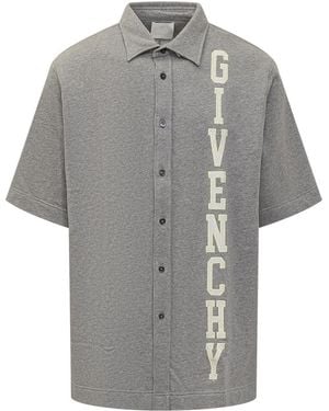 Givenchy Relaxed Logo Shirt - Gray