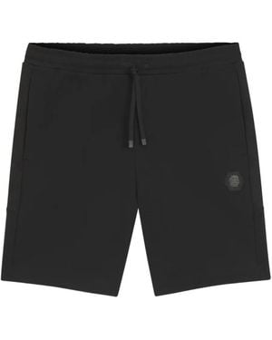 BOSS Logo Patch Shorts - Black