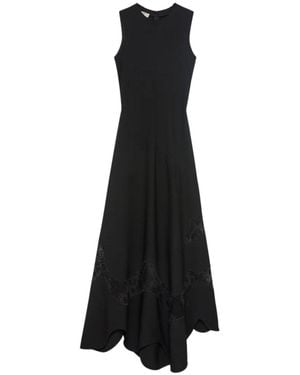 BITE STUDIOS Crew Neck Midi Dress - Black
