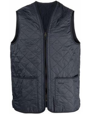 Barbour Quilted Vest - Blue