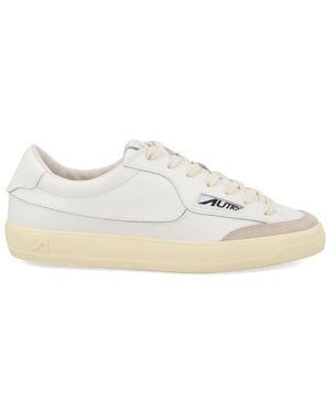 Autry Logo Sneakers - White