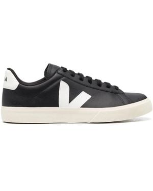 Veja Logo Sneakers - Black
