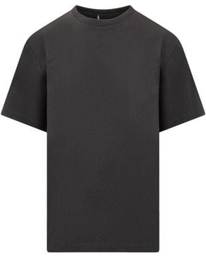 ARMARIUM Solid Crew Neck T-Shirt - Black
