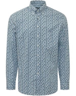 Etro Regular Paisley Shirt - Blue