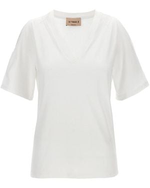Le twins 'Gianna' T-Shirt - White