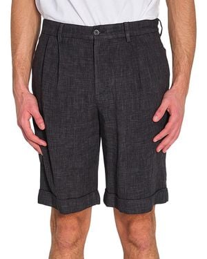 Barena Solid Shorts - Gray