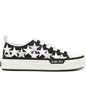 Amiri Embellished Court Sneakers - White