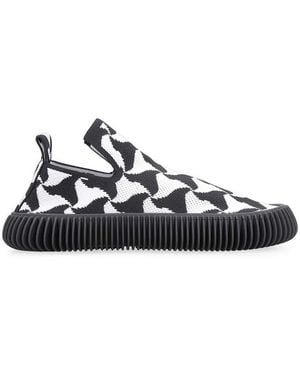 Bottega Veneta Wavy Triangle Sneakers - Blue
