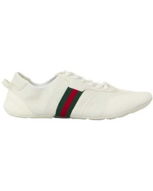 Gucci Color Block Flex Sneakers - White