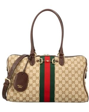 Gucci Borsetto Large Duffle Bag - Natural