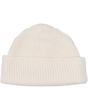 P.A.R.O.S.H. Ribbed Beanie Hat - Natural