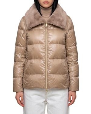 Herno Quilted Jacket - Natural