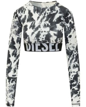 DIESEL Crew Neck Top - Black