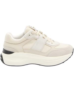 Tod's Off Logo Trainers - White