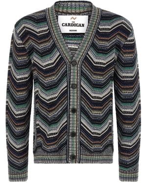 Missoni Zigzag Cardigan - Black