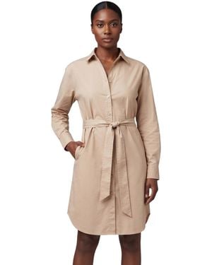 Woolrich Shirt Collar Mini Dress - Natural