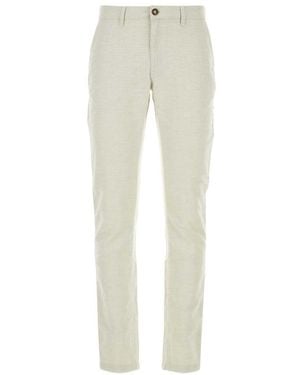 Saint James Of Cotton Blend Pant - White