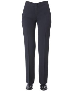 N°21 Straight Flat Front Pants - Blue