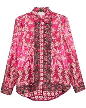 Pierre Louis Mascia Print Shirt - Pink