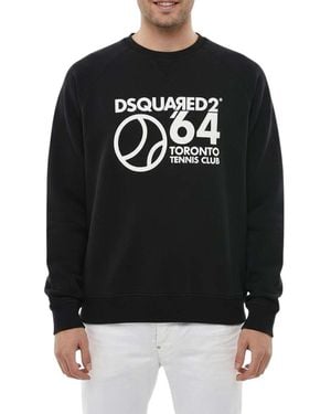 DSquared² Crew Neck Sweatshirt - Black
