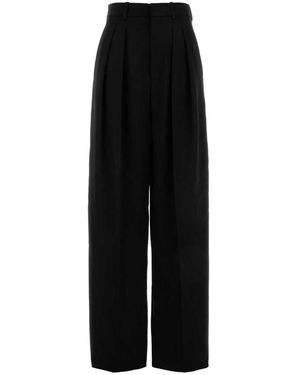 Saint Laurent Wool Pant - Black