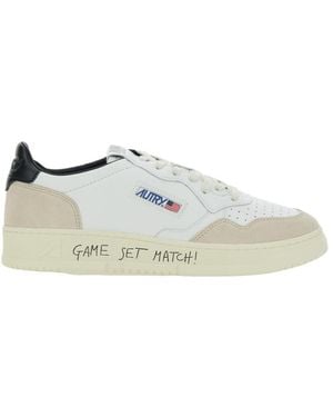 Autry Logo Low Top Sneakers - White