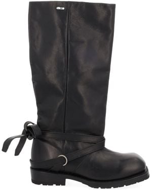 Our Legacy High Engine Boots - Black
