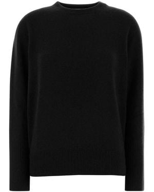 The Row Crew Neck Sweater - Black
