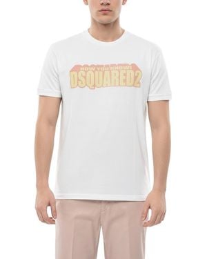 DSquared² Crew Neck T-Shirt - White