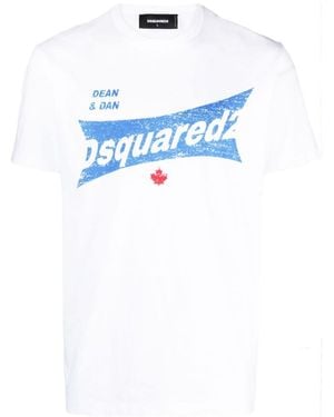 DSquared² Crew Neck T-Shirt - Blue