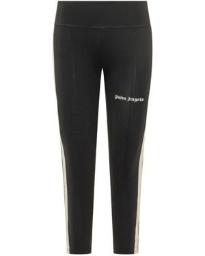 Palm Angels Skinny Elasticated Pants - Black