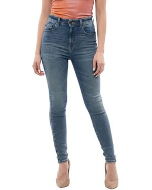 DIESEL Skinny High Rise Jeans - Blue