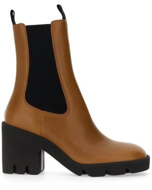 Burberry Solid Carryover Boots - Brown